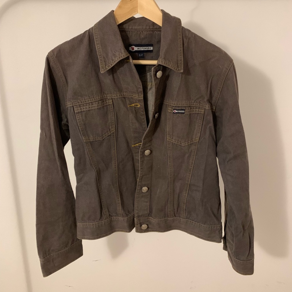 Washed Black Jean Jacket